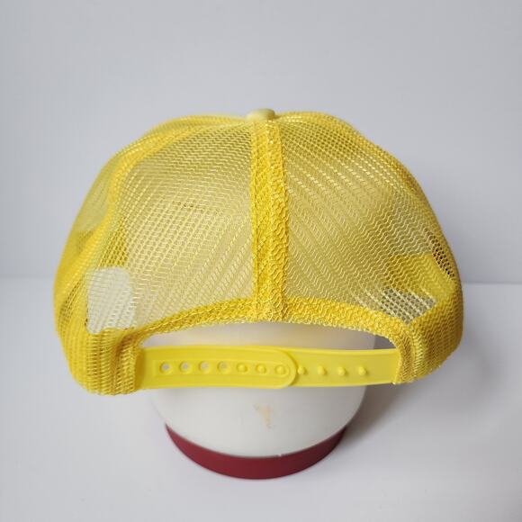 Coors Banquet American Needle Trucker Hat Yellow Snapback Mesh Foam Excellent - Picture 3 of 10